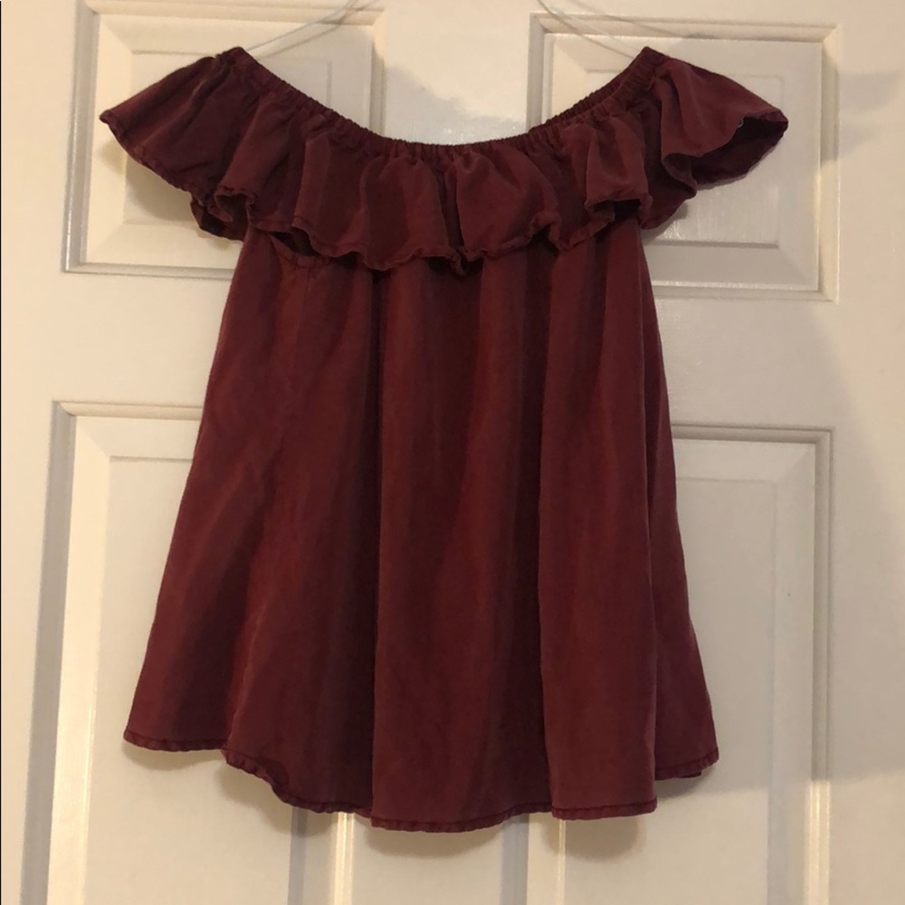 Off the shoulder top